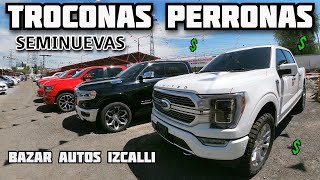 BUSCANDO TROCAS SEMINUEVAS MUY PERRONAS FORD F150 GMC SIERRA RAM BAZAR AUTOS IZCALLI TRUCKS FOR SALE [upl. by Allemaj]