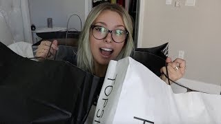 MASSIVE 2500 CLOTHING HAUL topshop nordstrom brandy melville [upl. by Aylatan785]