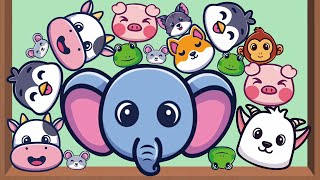 Merge Animals  Watermelon Game Zoo Combine Animal Evolution Max Level All Gameplay Android iOS [upl. by Allister]