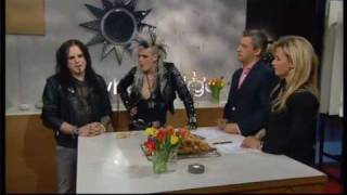 CRASHDIET  InterviewNyhetsmorgon TV4 [upl. by Kenway]