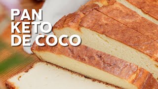 Receta keto Pan de harina de coco [upl. by Franckot308]