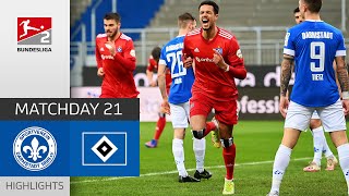 Record HatTrick amp 5 Goals  Darmstadt 98  Hamburger SV  05  Highlights  MD 21 – Bundesliga 2 [upl. by Anrahc]