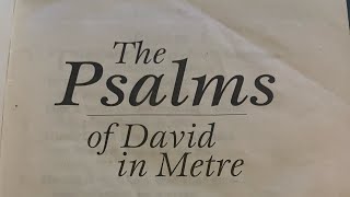 Scottish Metrical 1650 Psalter Psalm 38815  Tune Ayrshire [upl. by Yekcor]