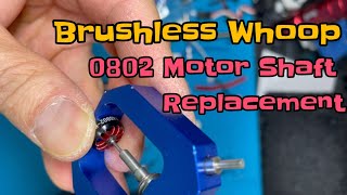 Brushless Tiny Whoop Motor  Shaft replacement [upl. by Ewnihc]