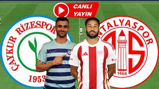 RİZESPOR ANTALYASPOR MAÇI CANLI İZLE [upl. by Aisac]