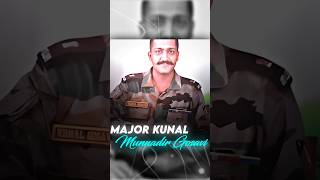 Tribute to Major Kunal Munnadir Gosavi SC 🥺🇮🇳💐 166 Medium Regiment [upl. by Emmer550]