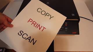 How To Copy Print Scan With Canon TS5051 amp TS5053 Allinone Printer [upl. by Veta]