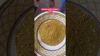 Sambar podi thayari cooking trending comedy shorts youtubeshorts goluvlogsm [upl. by Yzdnil]