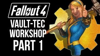 Fallout 4 VAULTTEC WORKSHOP Gameplay Walkthrough Part 1  HOW TO START amp VAULT 88 [upl. by Barnum850]