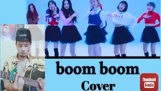 Momoland boom boom guitar cover🎸 [upl. by Ecinuahs]