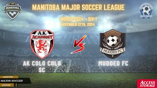 November 27th WSF Div 1 Ak Colo Colo SC vs Mudded FC [upl. by Angell]