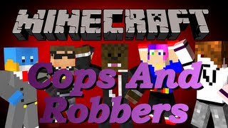 DISGUISED Minecraft Cops And Robbers Minigame 16  JeromeASF [upl. by Eimmit751]