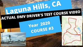 ACTUAL TEST ROUTE  Laguna Hills DMV Drivers Behind the Wheel Training Adult Teen Education Course [upl. by Bell307]