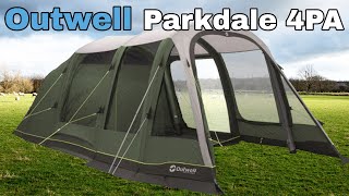 Outwell Parkdale 4PA Tent Overview [upl. by Graff]