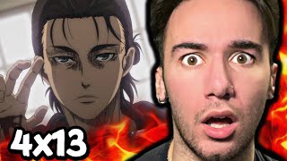 ATTACK ON TITAN 4x13 REACTION [upl. by Mayhs]