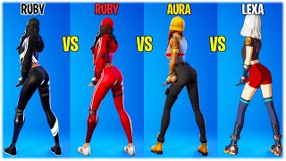 RUBY SHADOWS vs RUBY vs AURA vs LEXA 🍑❤️ [upl. by Penhall]