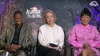 Sasheer Zamata Ali Ahn Debra Jo Rupp interview  Agatha All Along [upl. by Netsud162]