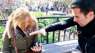 Amazing Street Magic In New York Daniel Fernandez [upl. by Ellainad]