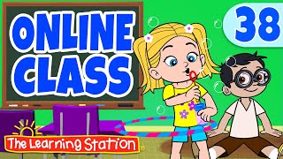 Online Class 38 for Kids ♫ Boom Chicka Boom Summer ♫ Brain Breaks ♫ Songs by The Learning Station [upl. by Orianna]