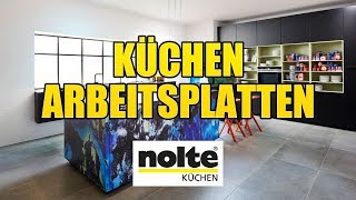 Nolte Küchen  Arbeitsplatten [upl. by Adelheid]