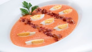 Receta de Salmorejo tradicional  Karlos Arguiñano [upl. by Garlanda]