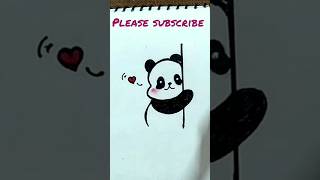 Panda drawing [upl. by Allit554]