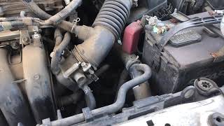 2010 Toyota Corolla starter replacement [upl. by Duthie]