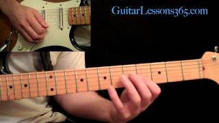 Thunderstruck Guitar Lesson Pt1  ACDC  Intro [upl. by Nnylyaj720]