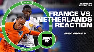 FULL REACTION to Netherlands vs France ending in a scoreless draw  ESPN FC [upl. by Pius]