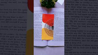 Easy mandala bookmark 🌸mandala therapy art mandala mandalaart shorts youtubeshorts [upl. by Deerdre]