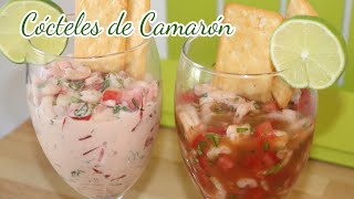 COCTEL DE CAMARON  2 MANERAS DE PREPARARLO [upl. by Scrivings380]