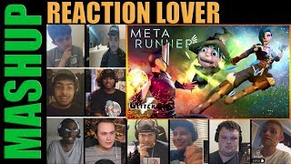 META RUNNER  Season 1 Episode 9 The Run  Glitch Productions REACTIONS MASHUP [upl. by Euqinna]