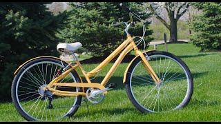 Womens Comfort Bike with 7 Speeds  Huffy Sienna™ [upl. by Ezarra]