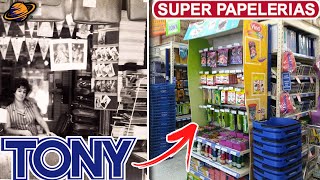 Los SECRETOS De TONY SUPER PAPELERIAS [upl. by Gavini]