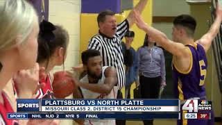 Plattsburg boys basketball claims first district title in 22 years [upl. by Binny]