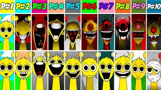 All 110 Original Sprunki Phase VS All But Alive Phases In Incredibox Sprunki [upl. by Selrac]