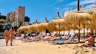 Spain Beach Walk🏖️Cala Major Mallorca in May 2024📷4K UHD [upl. by Esojnauj915]