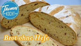 Einfaches Brot ohne Hefe backen [upl. by Tiffany]