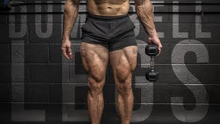 4 BEST Dumbbell Leg Exercises YOU NEEDS TO TRY THESE [upl. by Columbyne616]