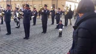 Hemvärnets Musikkår Guldsmedshyttan  Svensk Polismarsch [upl. by Tarton]