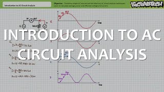 Introduction to AC Circuit Analysis Full Lecture [upl. by Aicemak]