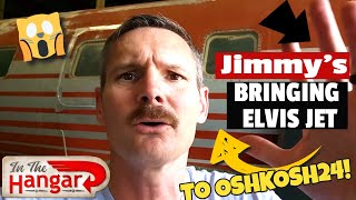 Jimmys Bringing Elvis Jet to OshKosh [upl. by Bathilda]