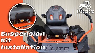 Trac Seats Seat Suspension Kit Install on Bad Boy ZT ELITE [upl. by Clay]