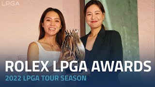 2022 ROLEX LPGA Awards [upl. by Coulter]