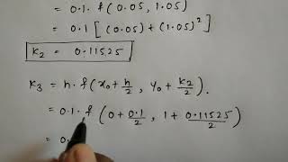 Numerical Solution of ODE by Runge  Kutta method of fourth order [upl. by Ykvir]