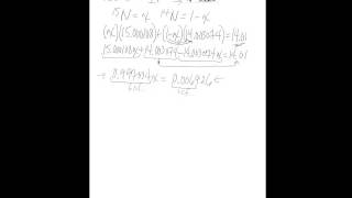 Calculate two natural abundances [upl. by Auos]