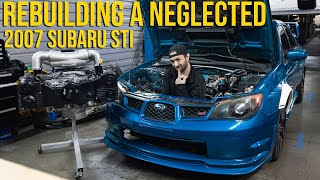 2007 Subaru WRX STI Rebuild Building the Engine [upl. by Eseilana230]