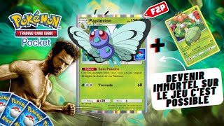 LE DECK PAPILLUSION F2P EST IMMORTEL SUR POKEMON POCKET TCG [upl. by Rosalinde913]