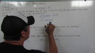 22 RELACION ENTRE RAZONES Y PORCENTAJES 6º GRADO [upl. by Topper]