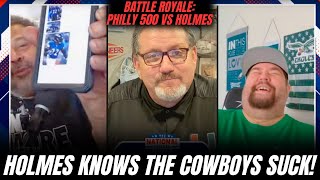 BATTLE ROYALE Philly500 amp Mark Holmes ROAST Each Other Over Eagles amp Cowboys [upl. by Suzy731]